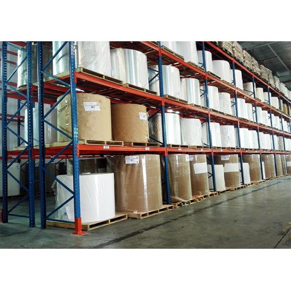 Box Beam Selective Heavy Duty Pallet Rack Shelving , Heavy Duty Pallet Storage