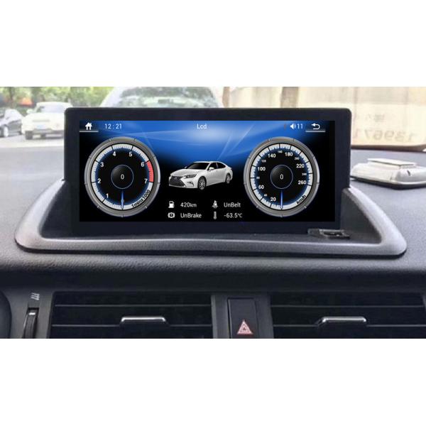 Ouchuangbo car radio dual zone gps navi 1080 video for Lexus CT 200 2011-2017 with USB SWC Bluetooth android 8.1 system