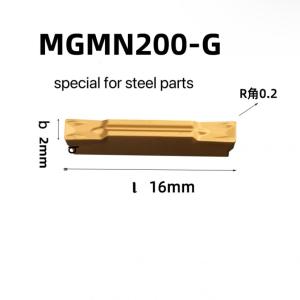 China Customized CNC Milling Threading Grooving Insert Mgmn200-G For Mold Processing on sale