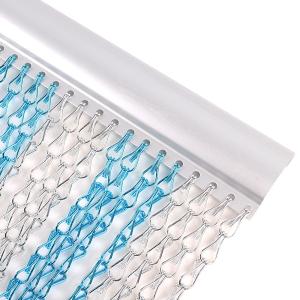 Anodized Decorative Heavy Metal Chain Link Curtains In Wooden Box Packaging