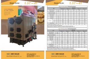 Wholesale Wood Chips Biomass Steam Boiler 500kg / H 1.0Mpa 0.7Mpa from china suppliers