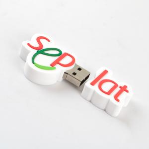 Open Mold Colors Custom USB Flash Drives with USB 2.0 Interface and Flash Memory