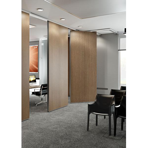 Auditorium Folding Partition Walls / Decorative Melamine Board Sliding Room Dividers