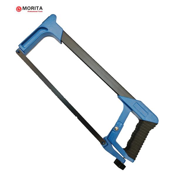 Quality Adjustable Hacksaw Frame 12" With 24 TPI High Tension Bi-Metal HSS Blade Steel & Al Alloy Provides 90° Vertical And 45° for sale