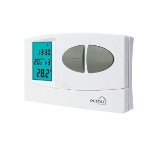 Riseem Weekly Programmable Manual Override Mode Digital LCD Display Thermostat