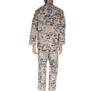 ACU Military Field Training Uniform Twill And Rip Stop Fabric Cotton Polyester