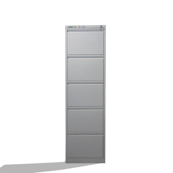 Quality Documents Metal Vertical Filing Cabinet 5 Drawer With Plastic Handle for sale