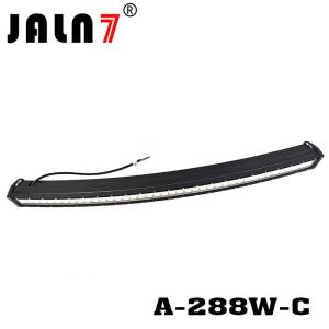 LED Light Bar JALN7 50Inch 288W Curved Spot Flood Combo LED Driving Lamp Super