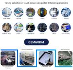 Multi-Touch Custom Size IP65 Waterproof PCAP Touch Panel With 10-Point Touch USB