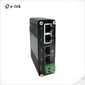 Industrial Ethernet Switch DIN Rail SFP Support 30W PoE 802.3at