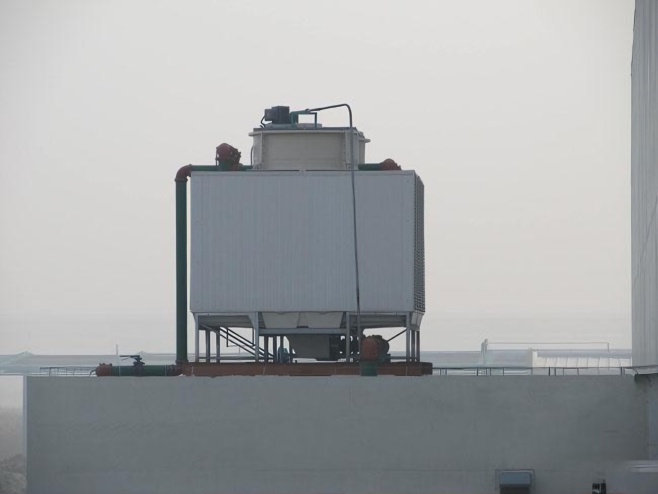 China FRP Cooling Tower Water Treatment  Low Noise Galvanized Steel Cooling Tower Systems on sale