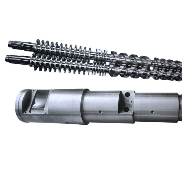 Conical Twin Screw and Barrel with Max Output Capacity 150kg/h Customizable