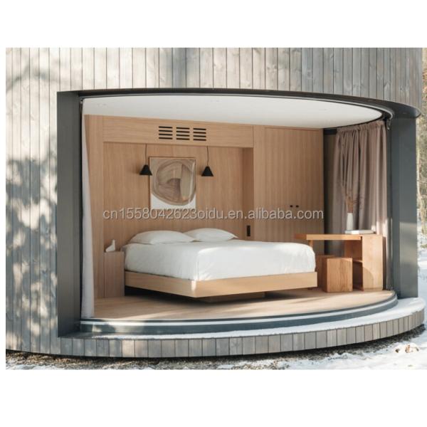 Light Steel Structure Container House with One-Bathroom One-Kitchen and Aluminum Alloy Windows