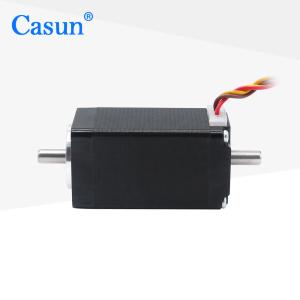 Wholesale 2 Phase 1.8 Degree Dual Shaft NEMA 11 Micro Stepper Motor for Medical Equipment Automation Appliance from china suppliers