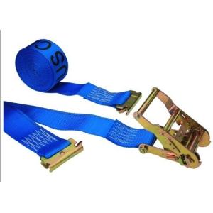 50MM Polyester Ratchet Tie Down Straps LC2500 DN EN12195-2 Acid Resistance