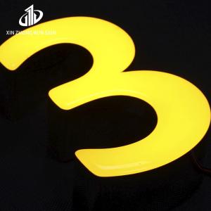 Led Backlit letters acrylic letter dispenser