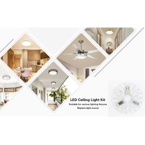 ERP Rosh LED Modules 5CCT 12W/18W/24W DIP Switch Ceiling Light Fan With Witch