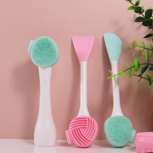 FDA 4 In 1 Silicone Face Scrubber With Ergonomic Handle