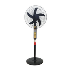 Pendulum 3 Speed Adjustable Solar Floor Fan Remote Control