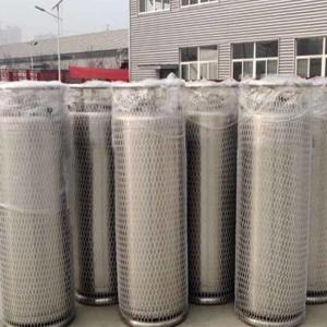 Food Grade Cryogenic Dewar Cylinder 210l , Removable Dewar Oxygen Tanks