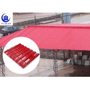 Multiple Layer Composite Spanish Style ASA Synthetic Resin Roof Tile 3.0MM