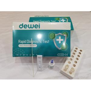 Covid-19 Antigen Rapid Test Strip Cassette Swab Collection POCT Italian MOH