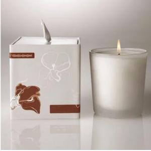 CMYK Luxury Candle Packaging Box Biodegradable Gift Paper Square Boxes