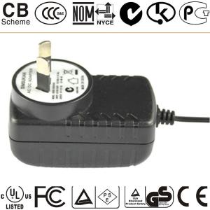 Wholesale 12V 1A power adapter for led,cctv,with Euro,US,AUS,UK plug from china suppliers
