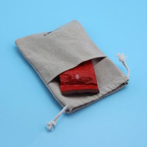Laminated Small Burlap Drawstring Bags , Eco Friendly Jute Bags For Return Gifts