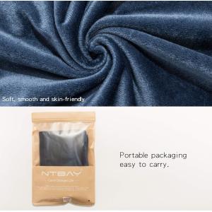 NTBAY 2 Pack Zippered Velvet King Pillowcases, Super Soft and Cozy Luxury Fuzzy
