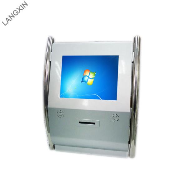 Quality 19 Inch Infrared Touch Screen Wall Mount Kiosk With Receipt Printer for sale