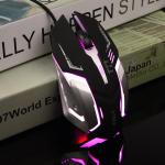 1.5m Wired Computer Hardware Devices Gaming Mouse With 7 Color Backlight