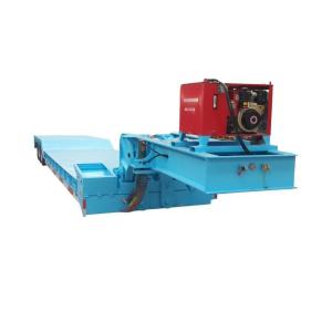 Wholesale Customized Excavator Truck Detachable Gooseneck Low-Bed Semi-Trailer with 13t Grade from china suppliers