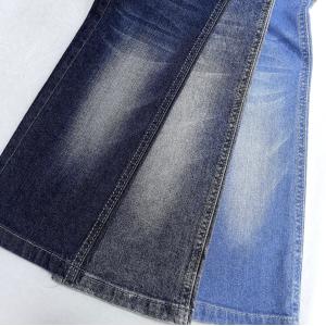 Breathable Style TWILL Spandex Double Core Spun Yarns Denim Fabric For Woman