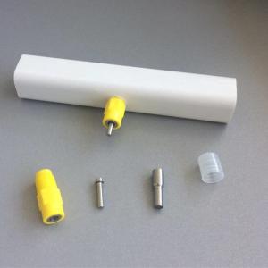 Plastic Lubing Poultry Drinkers Poultry Drinking Line Parts Yellow And Red