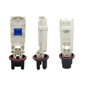 Wholesale MINI Fiber Optic Splice Closure ABS 24cores With Lock Panel In IP68 For FTTH FTTX from china suppliers