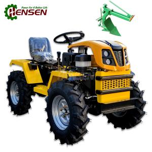 Reversible Plow 4WD Mini Tractor Automatic Multi Purpose Farm Tractor