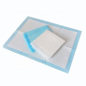 PE Backsheet Fluff Pulp Adult Disposable Underpads Breathable