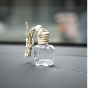 Apple Shape Glass Car Perfume Bottles Essential Oil Diffuser Aromatherapy Car