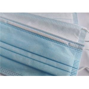 Blue Colour 3 Ply Disposable Protective Face Mask With Earloop