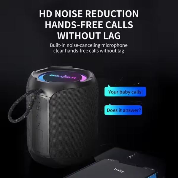 100W Output Power Waterproof Speaker 2" Tweeter Size for Powerful and Clear