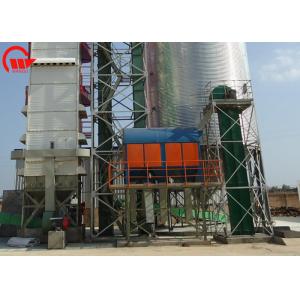 Raw Grain Double Rotary Drum Sieve , Grain Cleaning Machine TCQY Series