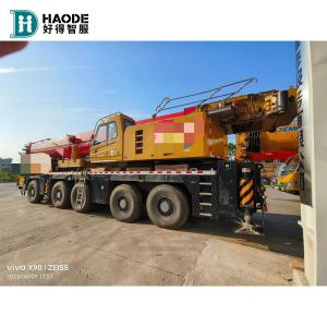Used SANY 200t Heavy Diesel Truck Crane With Full Extended Boom Torque Of 768kN