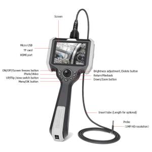 Handheld Portable Industrial Endoscope Inspection Camera VH510-60-2500