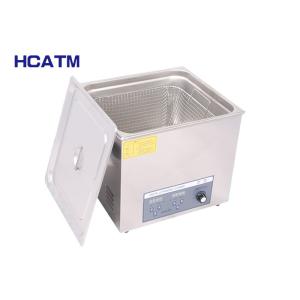 1.1mm Inner Tank AC220V 19L Ultrasonic Cleaning Machine
