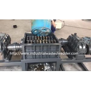 Waste Scrap Plastic Drum Shredder Machine Multi - Functions Custom Capacity