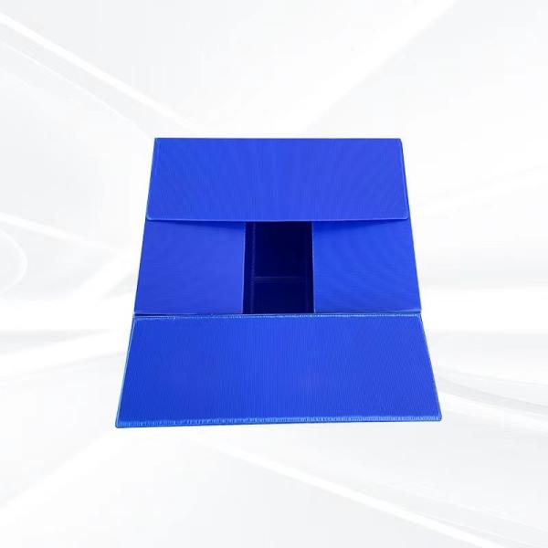 Recyclable Corrugated Polypropylene Boxes Impact Resistant Plastic Corrugated Box Good Bearing