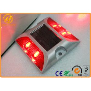 Wholesale 105*105*23mm LED Solar Road Stud / Reflective Studs On The Road , 1000mm Visual Distance from china suppliers
