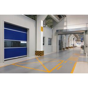 3 Phrase Exterior High Speed Roll Up Door AC 220V - 240V Colorful Plastic