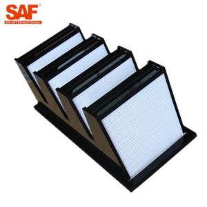 High Capacity Hepa V Bank Filter ABS Frame V Bank Dust - Free Workshop